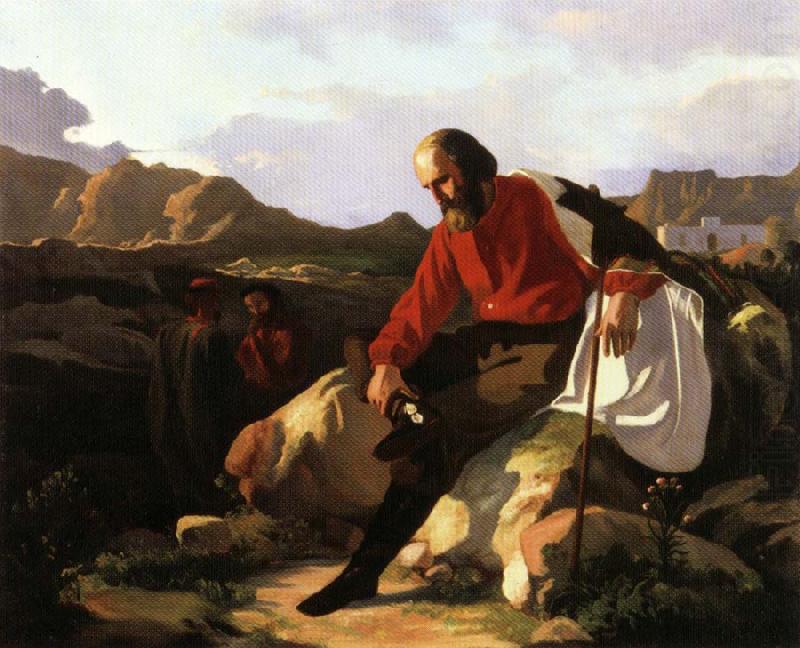 Vincenzo Cabianca Garibaldi at Caprera china oil painting image